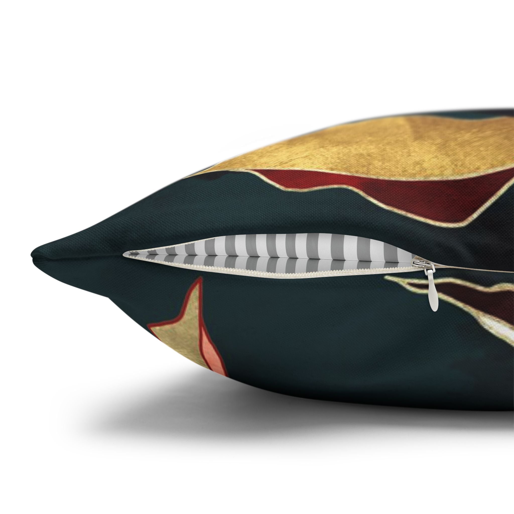 Metallic Koi  - Decorative Pillow Cover