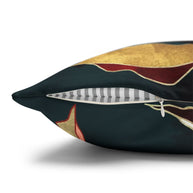 Metallic Koi  - Decorative Pillow Cover