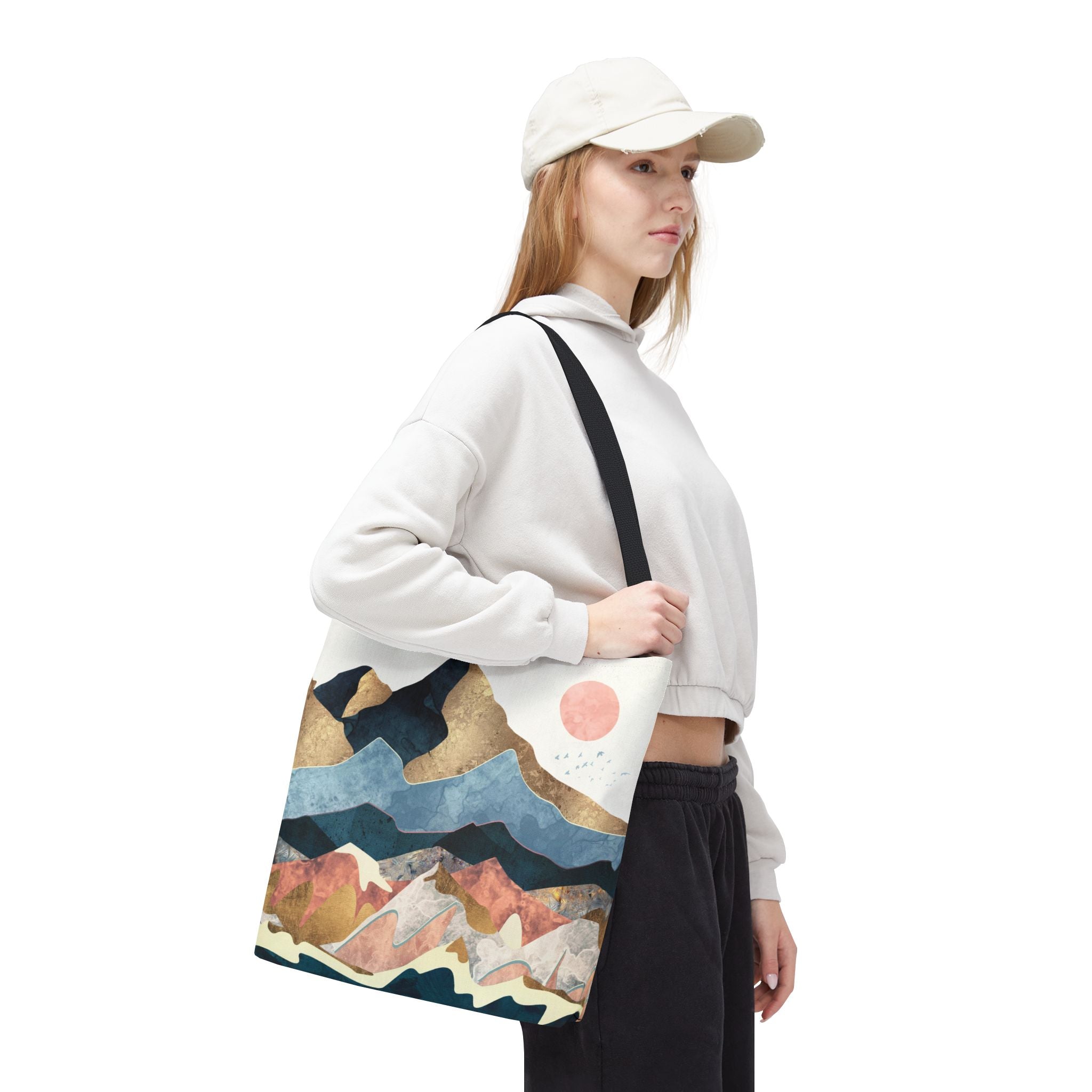 Golden Peaks - Tote Bag