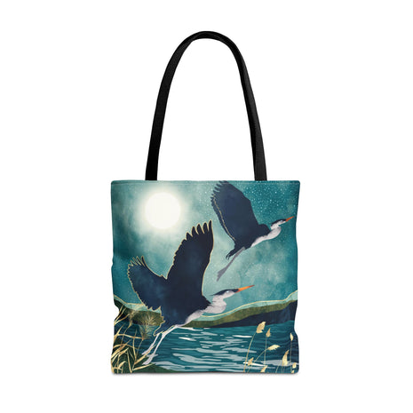 Evening Heron - Tote Bag