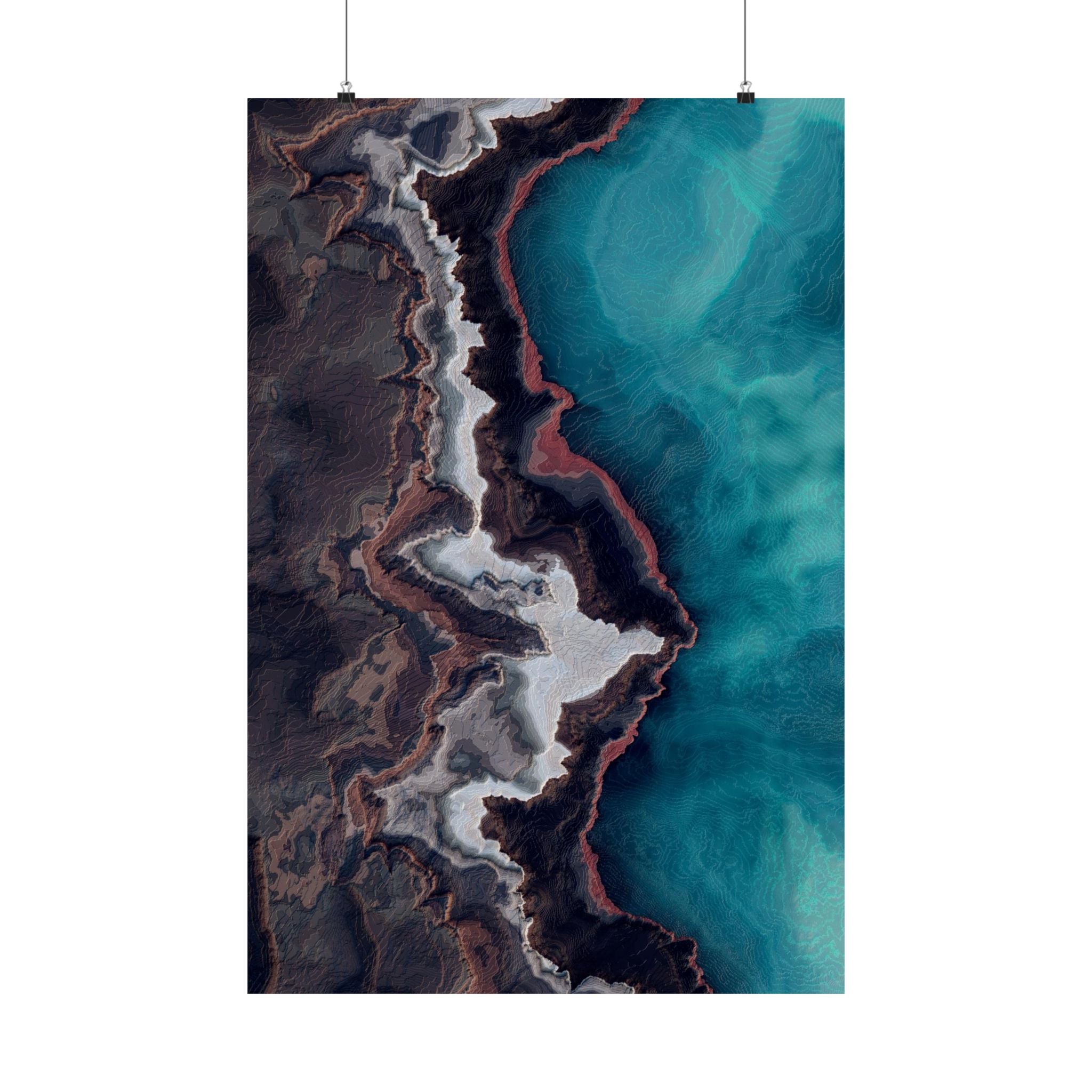 GeoScape 6 - Poster Print - No Frame