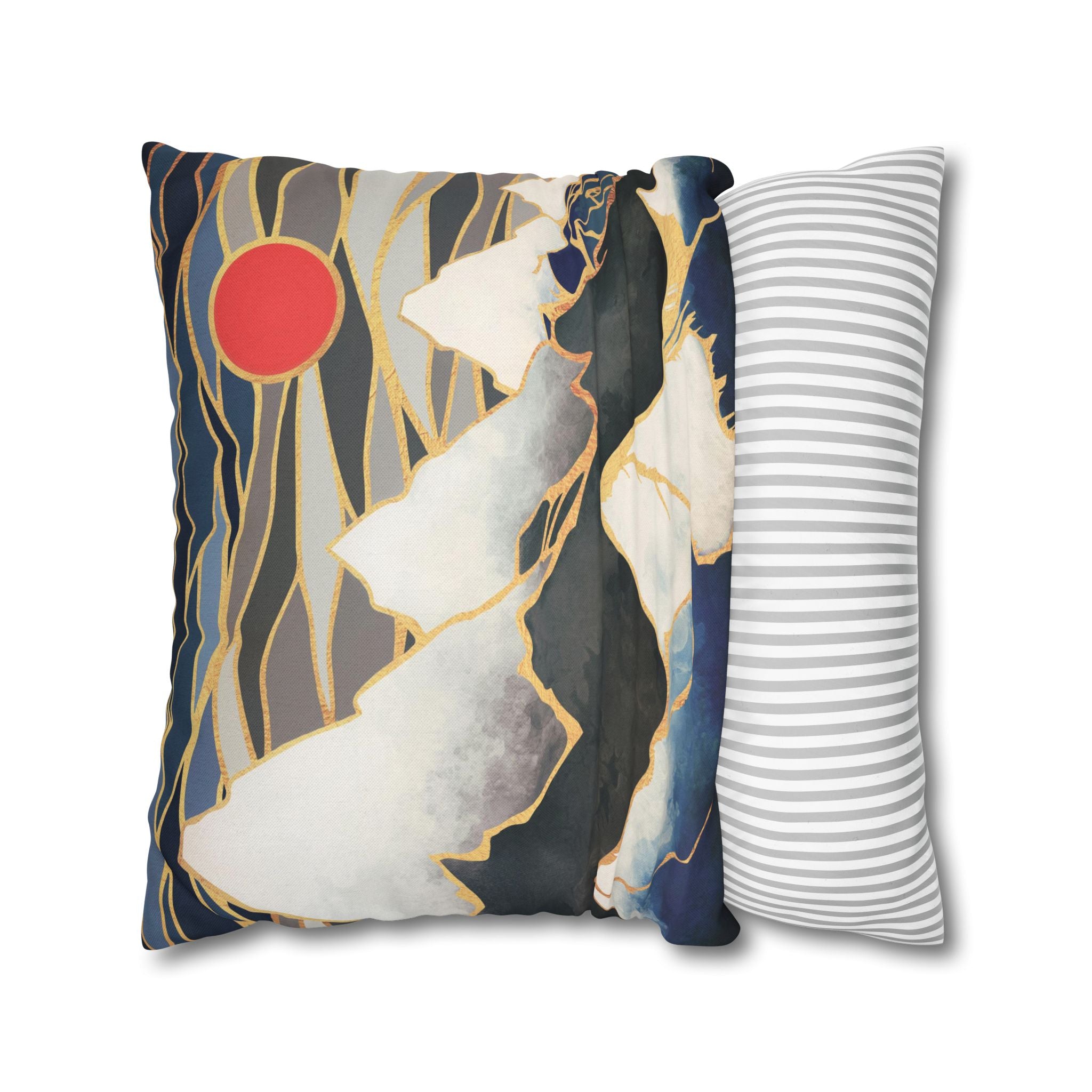 Ice Mountains - Decorative Pillow Cover