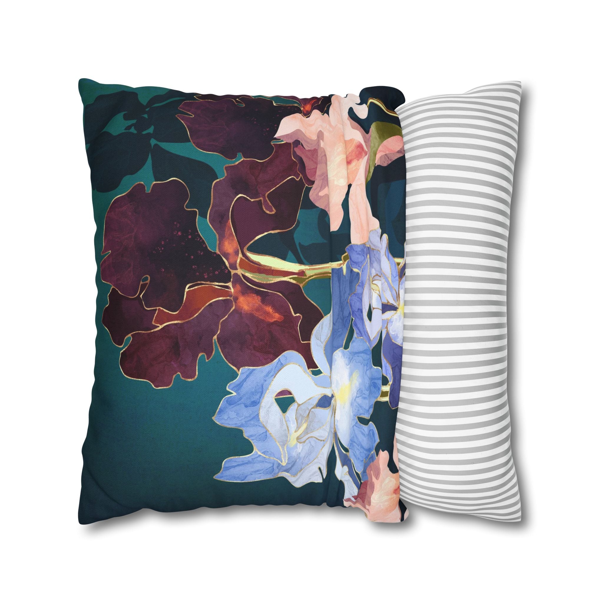 Iris Abstract - Decorative Pillow Cover