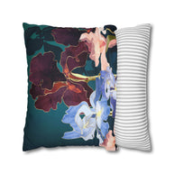 Iris Abstract - Decorative Pillow Cover
