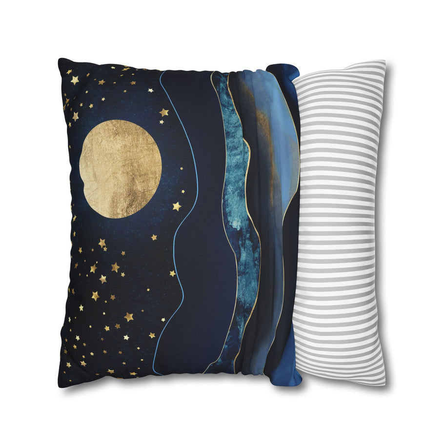 Golden Moon - Decorative Pillow Cover