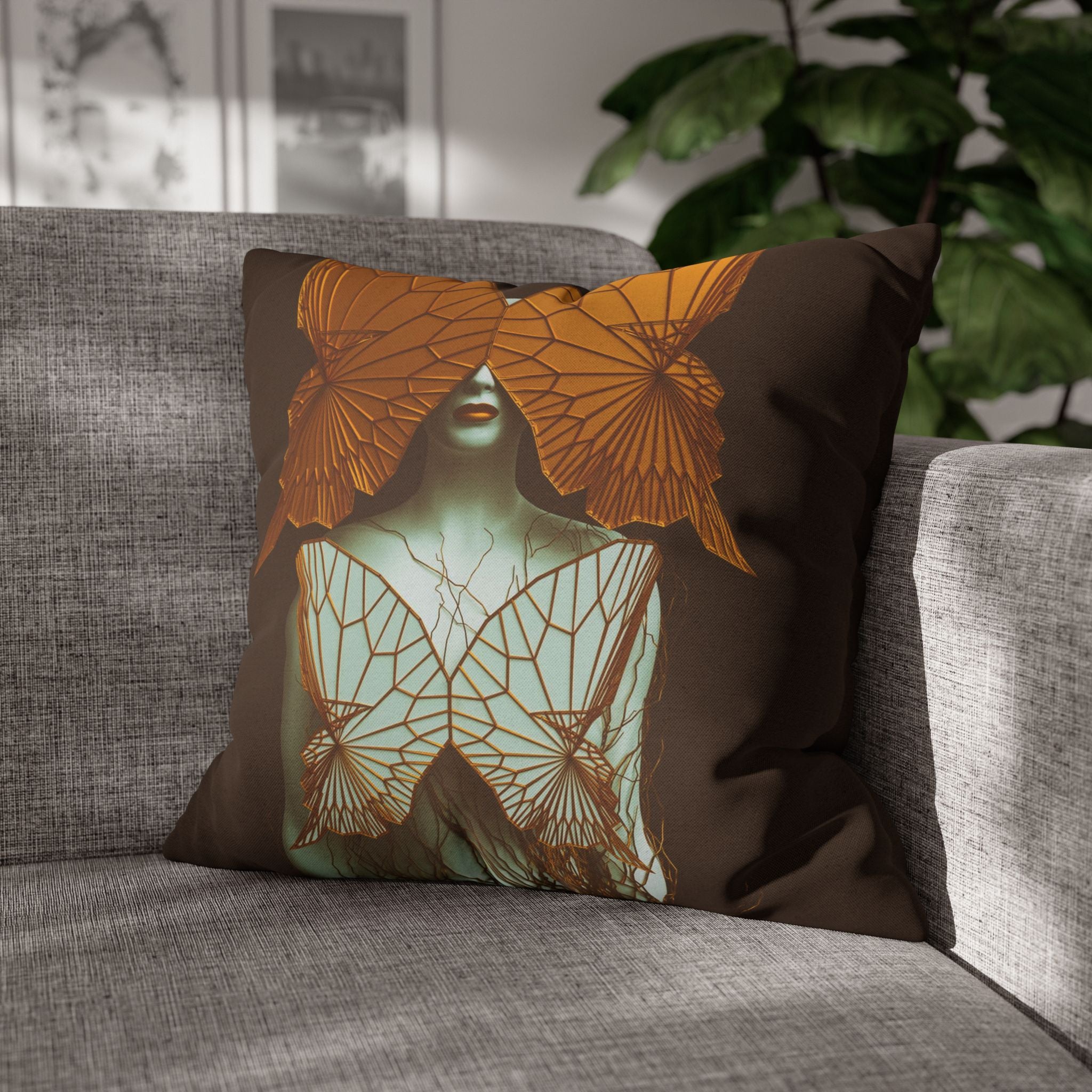 Transformation II - Decorative Pillow Cover