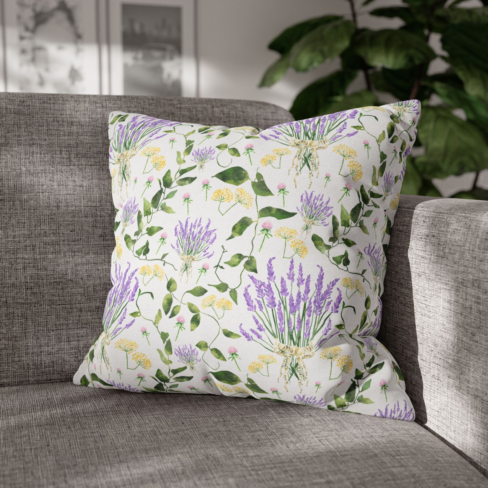 Wild Flower Bouquet - Decorative Pillow Cover