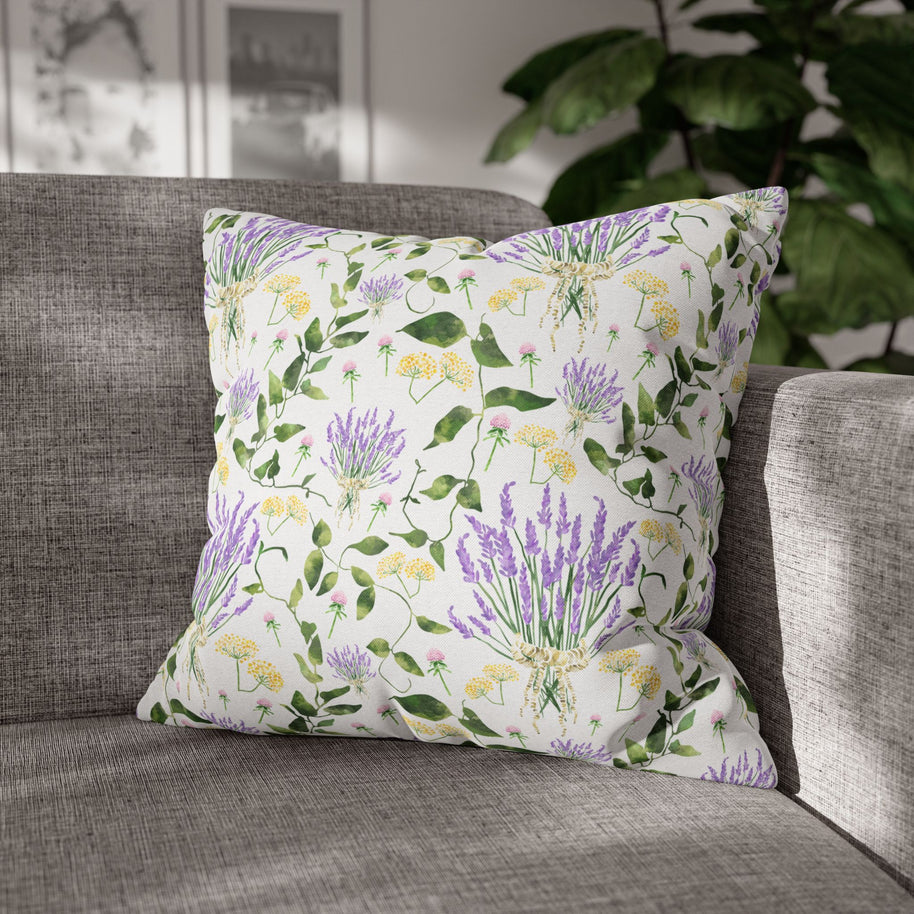 Wild Flower Bouquet - Decorative Pillow Cover