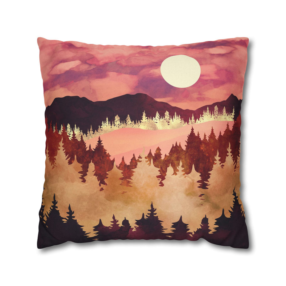 Autumn Sunset - Decorative Pillow Cover