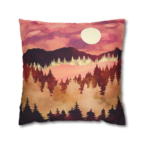 Autumn Sunset - Decorative Pillow Cover