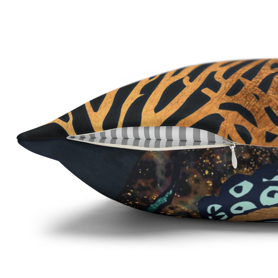 Metallic Octopus II - Decorative Pillow Cover