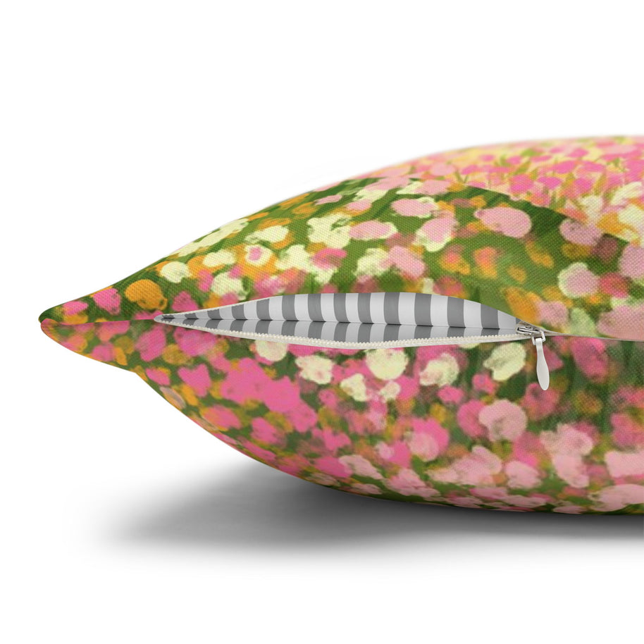 Spring Flower Vista - Decorative Pillow Cover