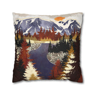 Autumn River - Decorative Pillow Cover