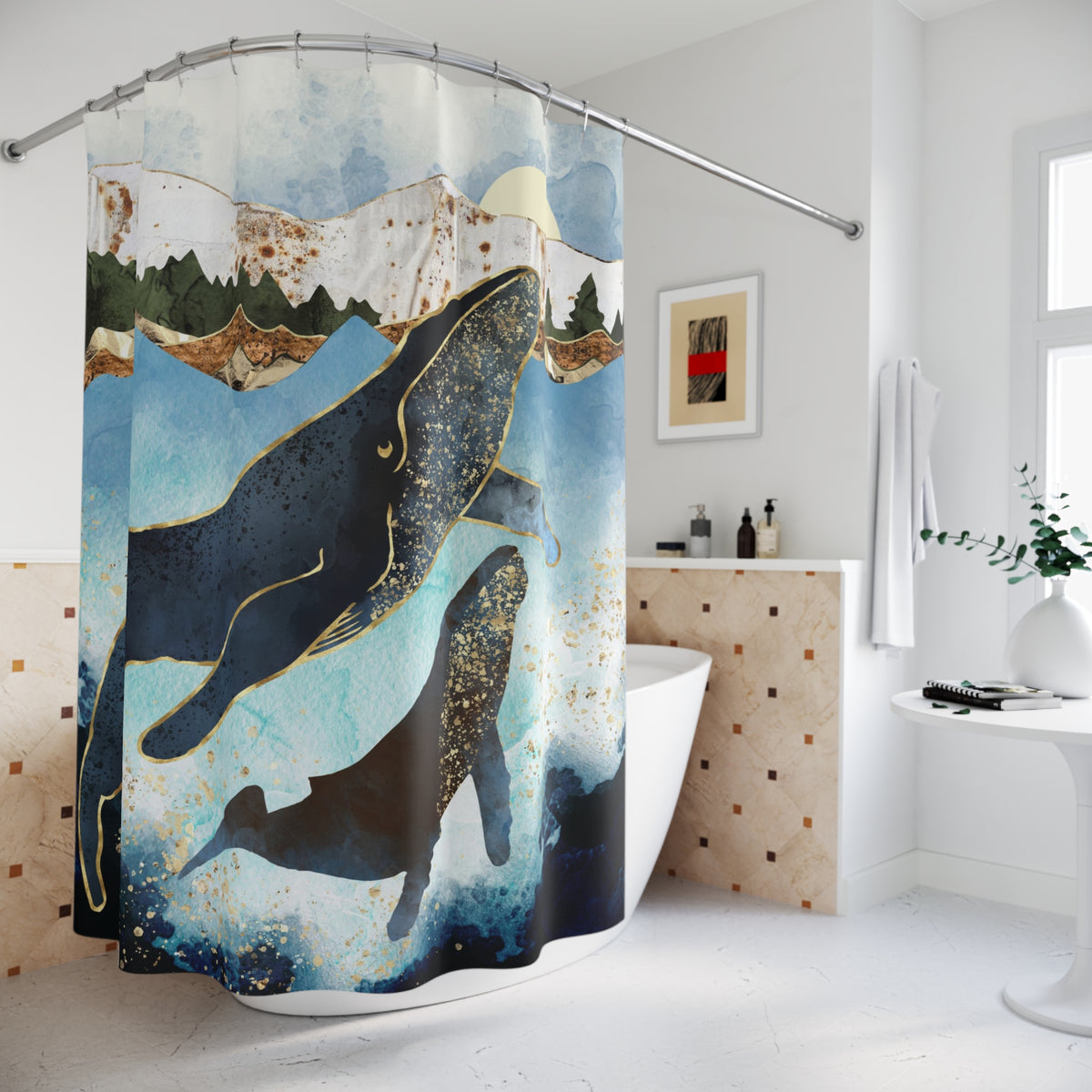 Bond V - Shower Curtain