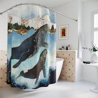 Bond V - Shower Curtain