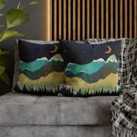 Snowy Night - Decorative Pillow Cover