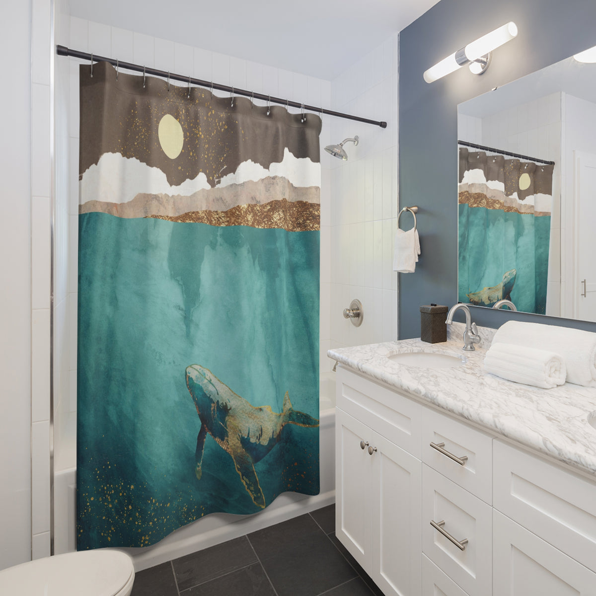 Light Beneath - Shower Curtain