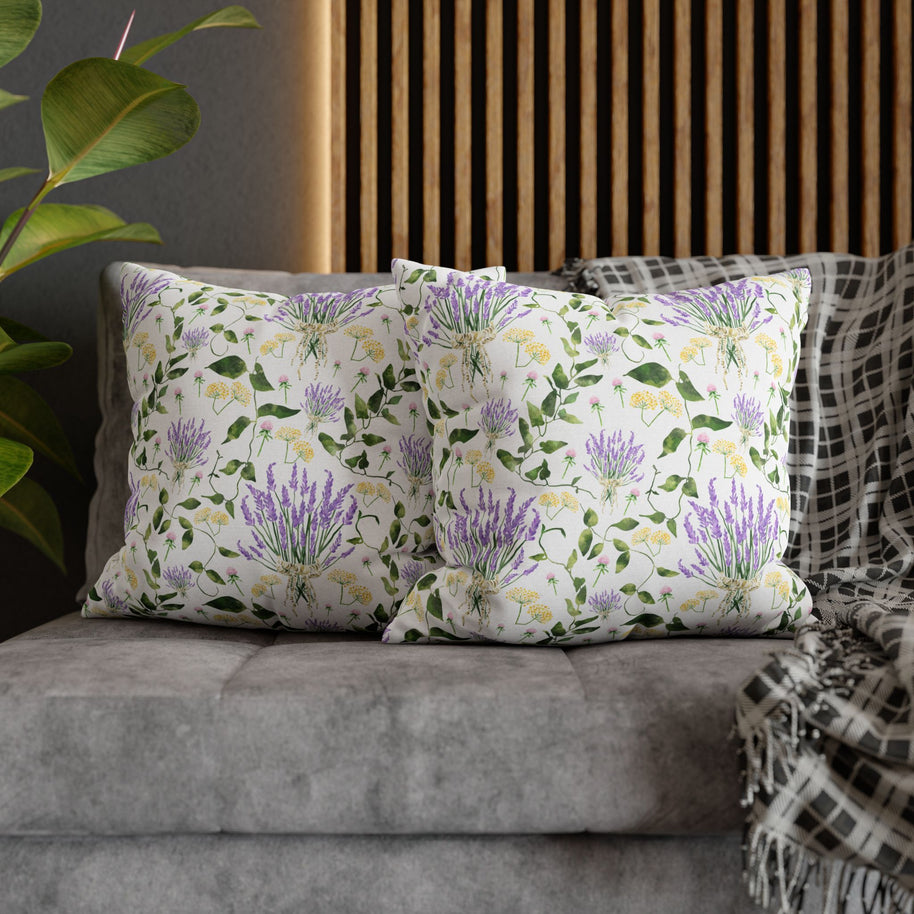 Wild Flower Bouquet - Decorative Pillow Cover