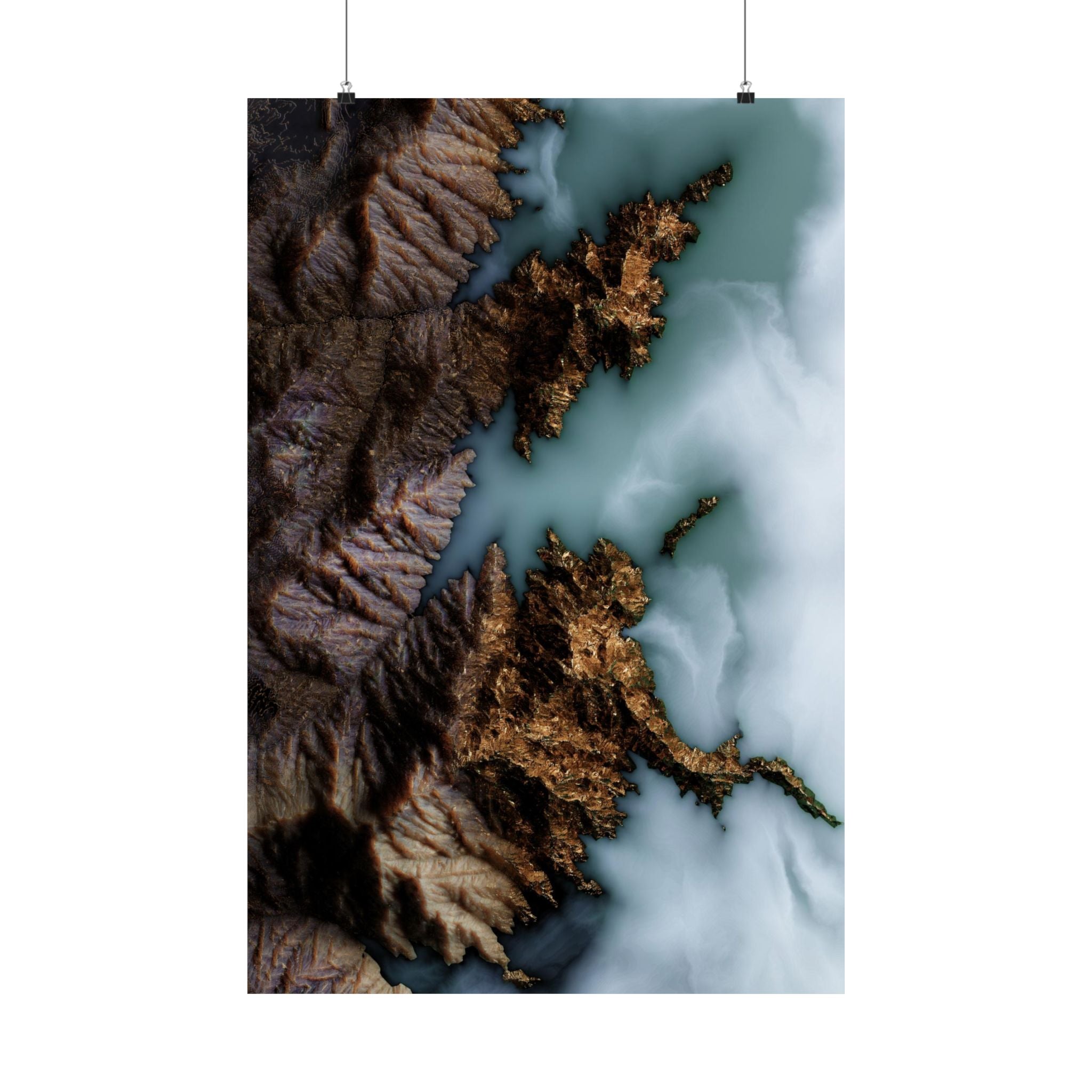 GeoScape 1 - Poster Print - No Frame