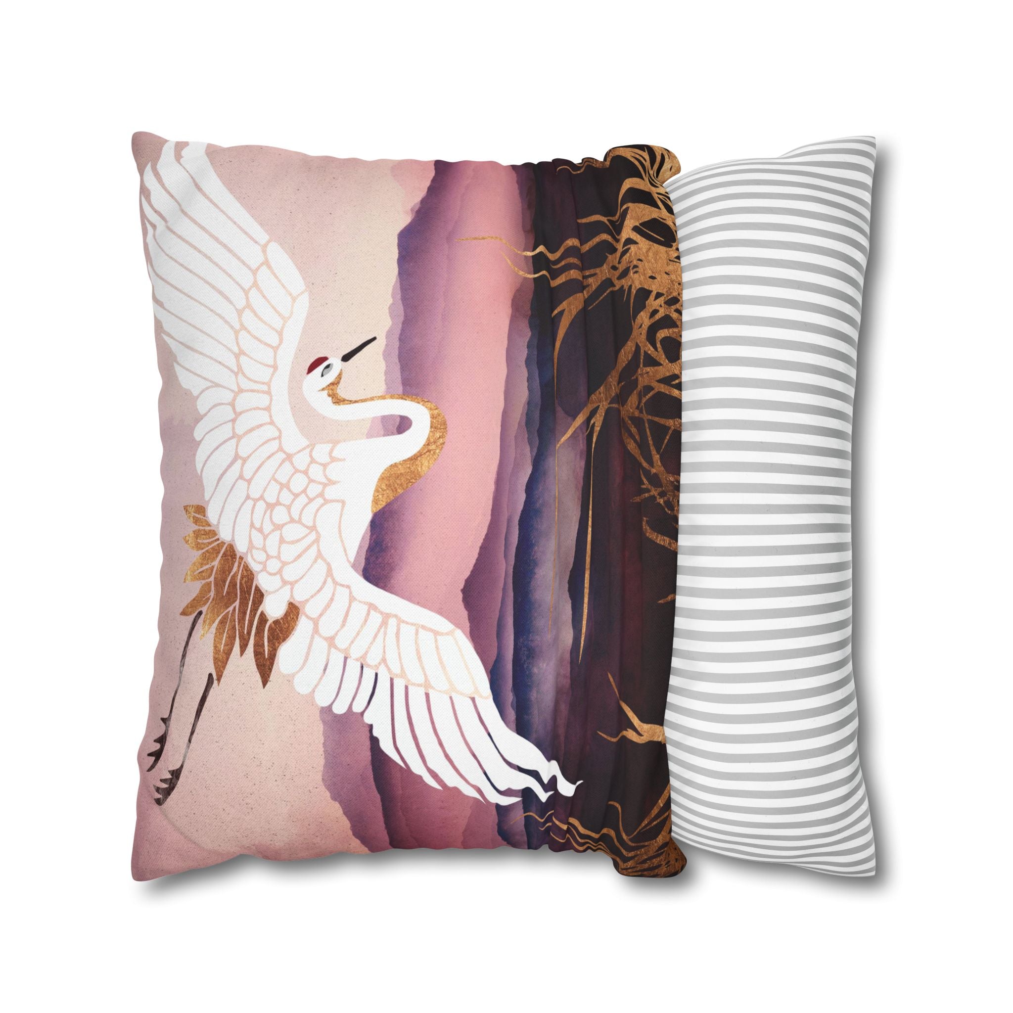 Elegant Flight III  - Decorative Pillow Cover