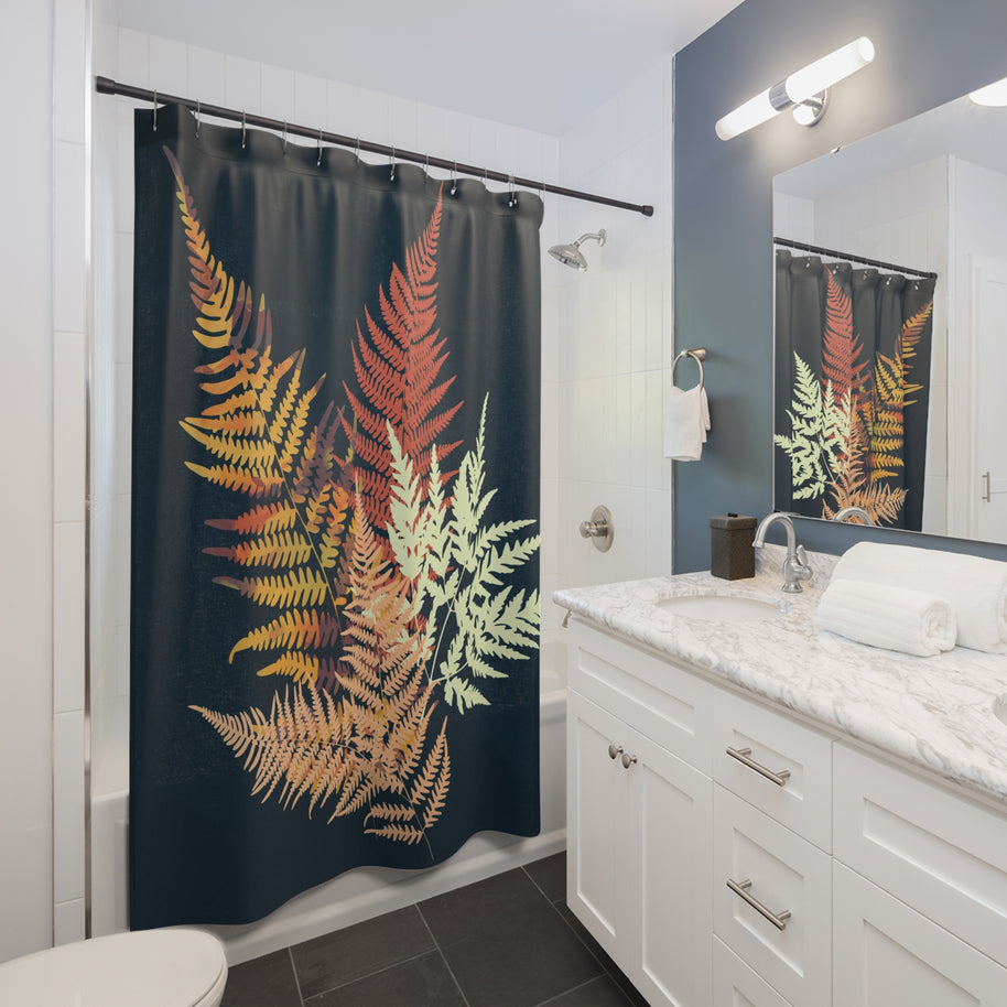 Autumn Fern - Shower Curtain
