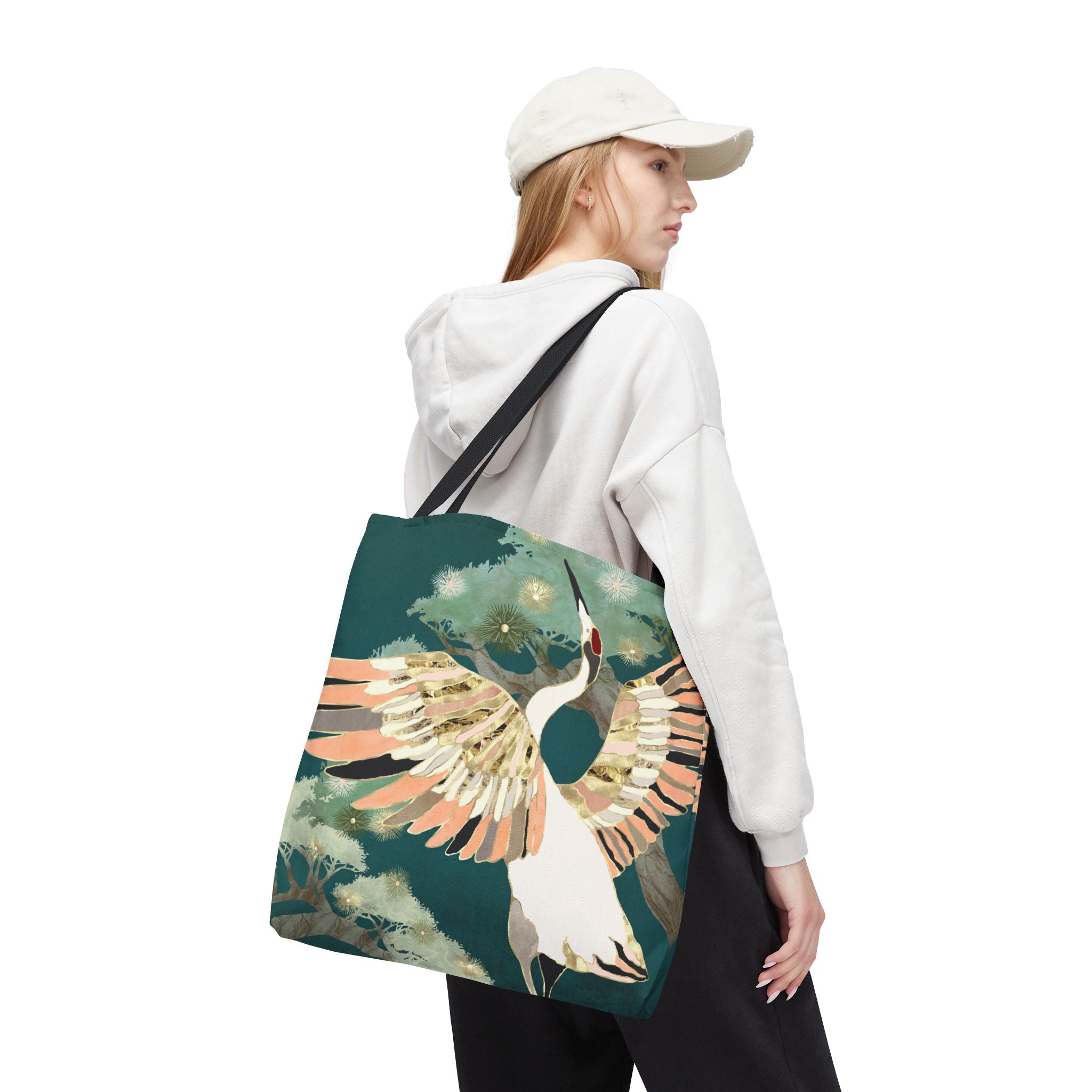Golden Crane - Tote Bag