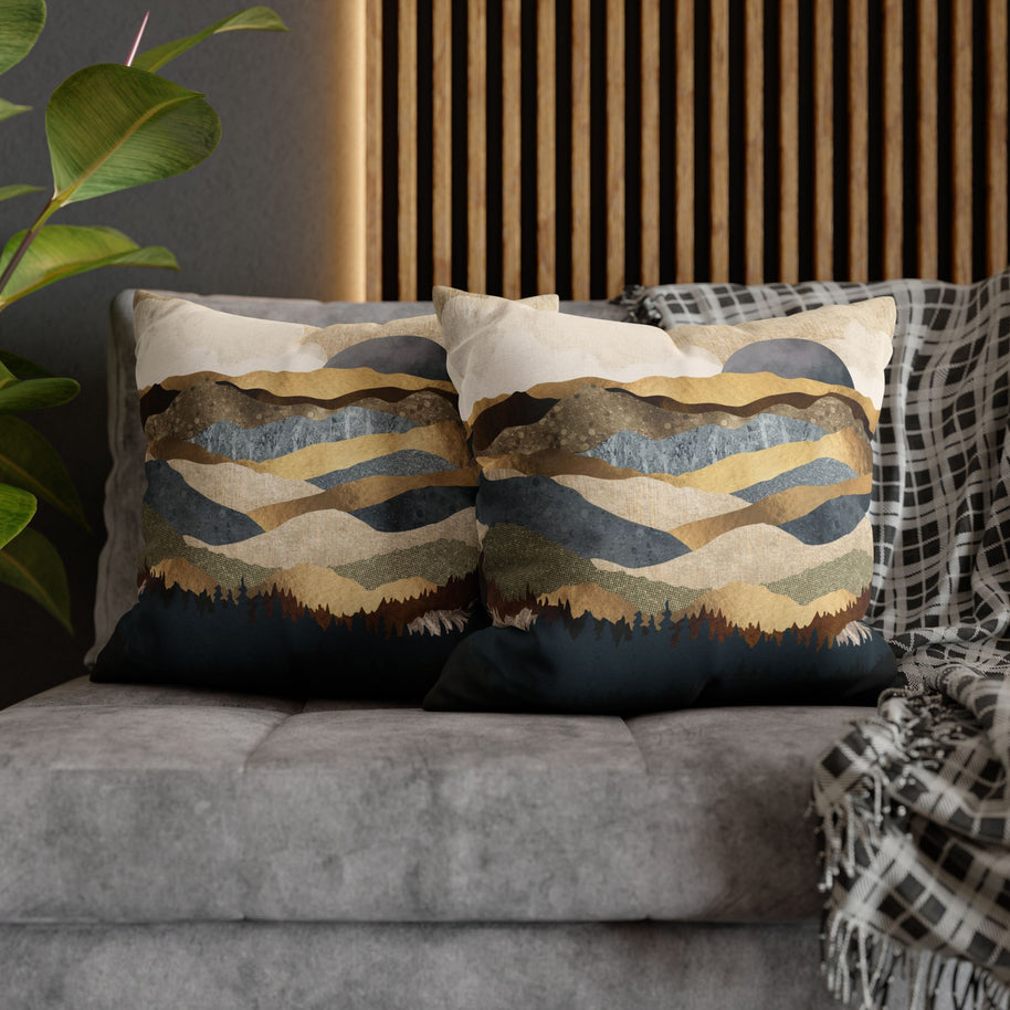 Golden Vista - Decorative Pillow Cover