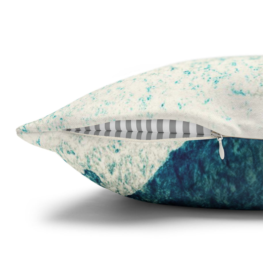 Blue Mountain Reflection - Decorative Pillow Cover