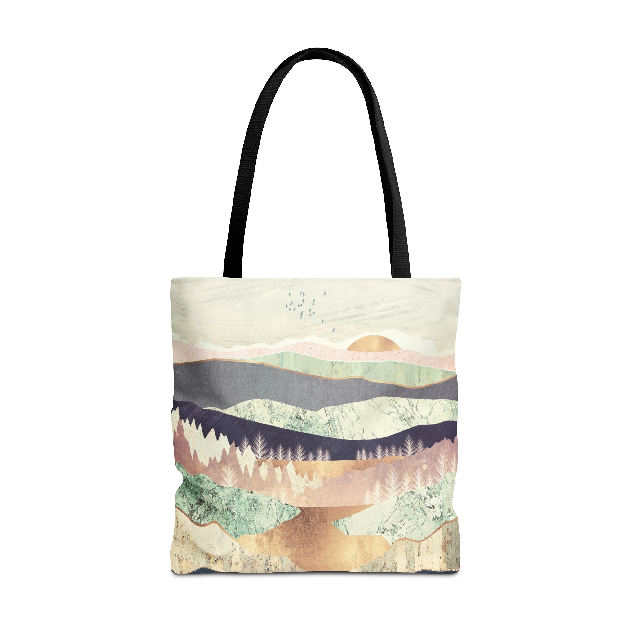 Golden Spring Reflection - Tote Bag