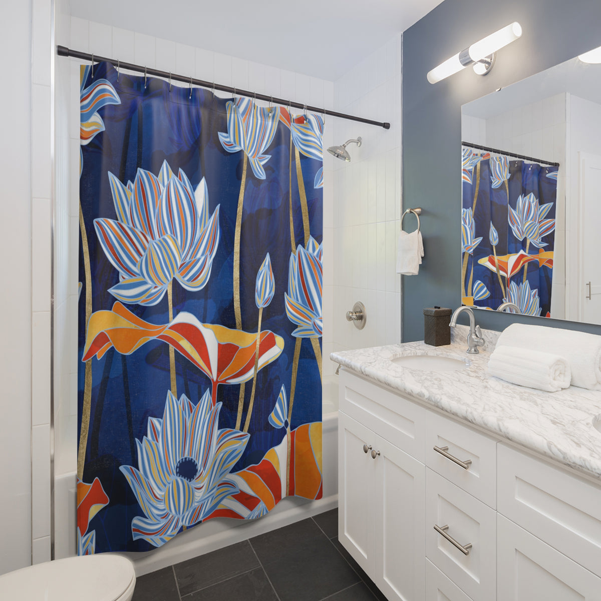 Bold Botanical - Shower Curtain