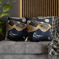 Midnight Winter - Decorative Pillow Cover