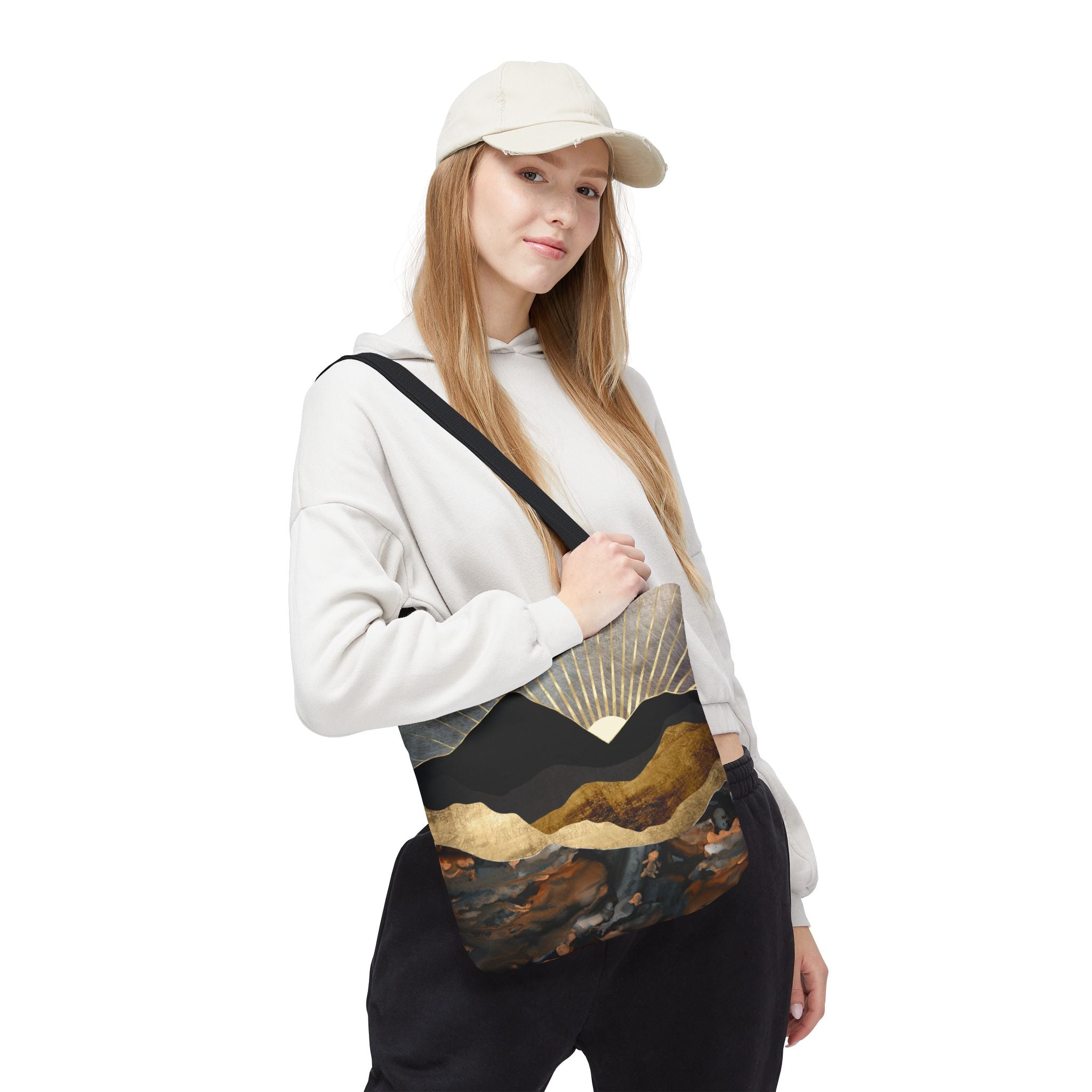 Copper and Gold Mountains - Tote Bag