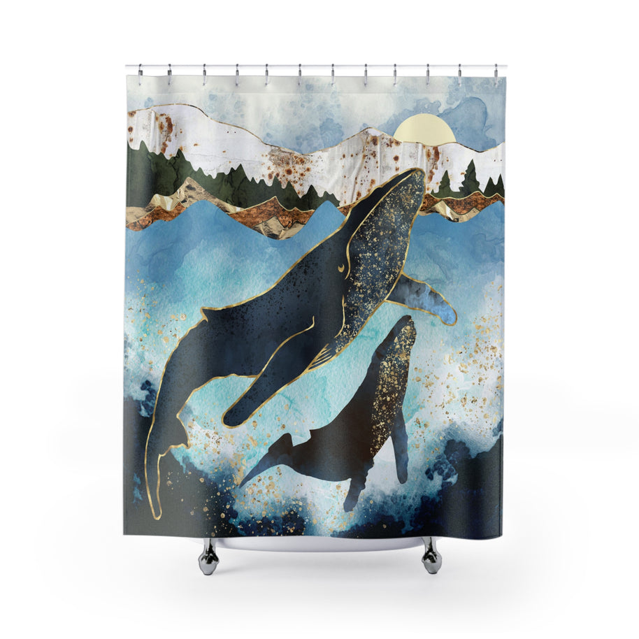 Bond V - Shower Curtain