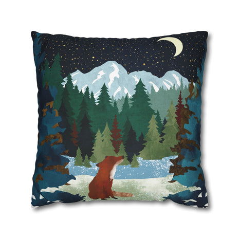 Winter Fox - Decorative Pillow Cover