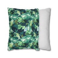 Botanical Leaves with Navy - Decorative Pillow Cover