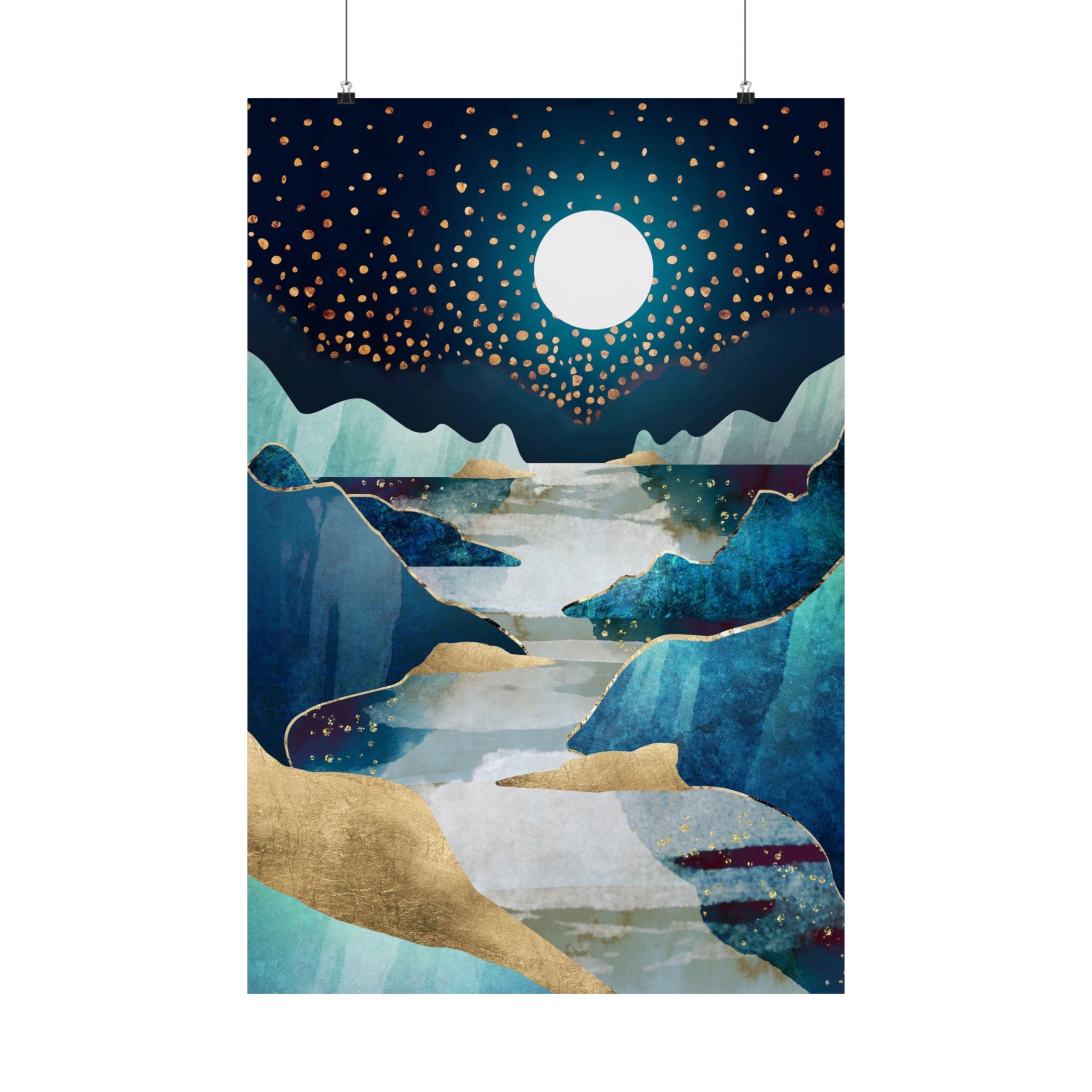 Moon Glow - Poster Print - No Frame
