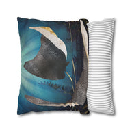 Metallic Stingray  - Decorative Pillow Cover