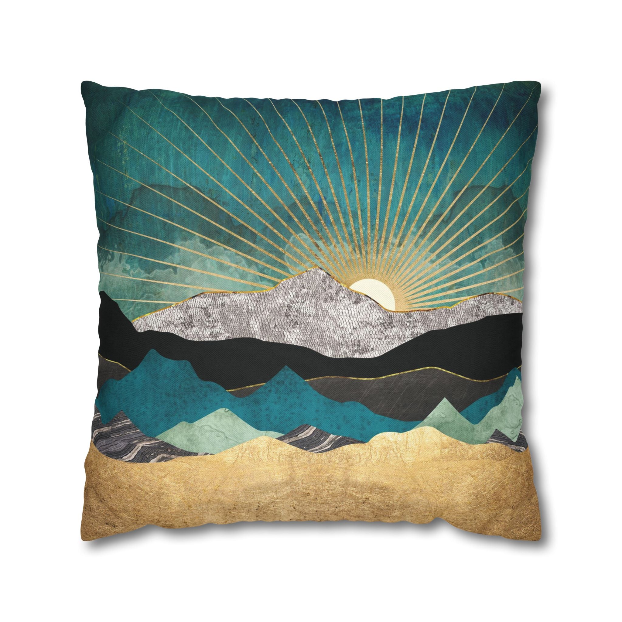 Peacock Vista - Decorative Pillow Cover