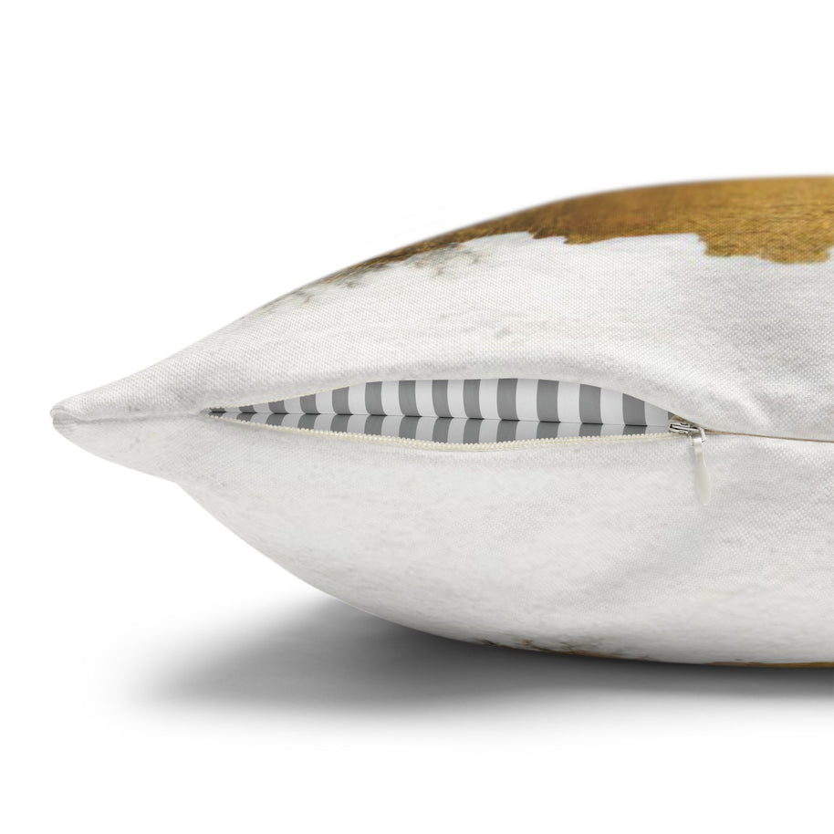 Golden Spring Moon - Decorative Pillow Cover