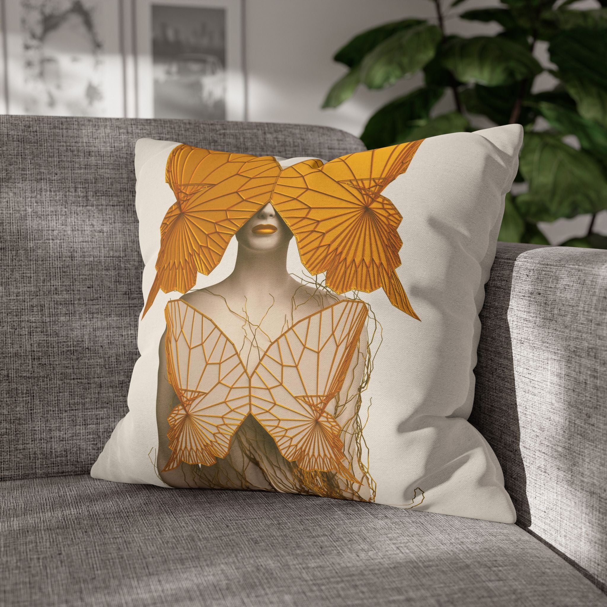 Transformation I - Decorative Pillow Cover
