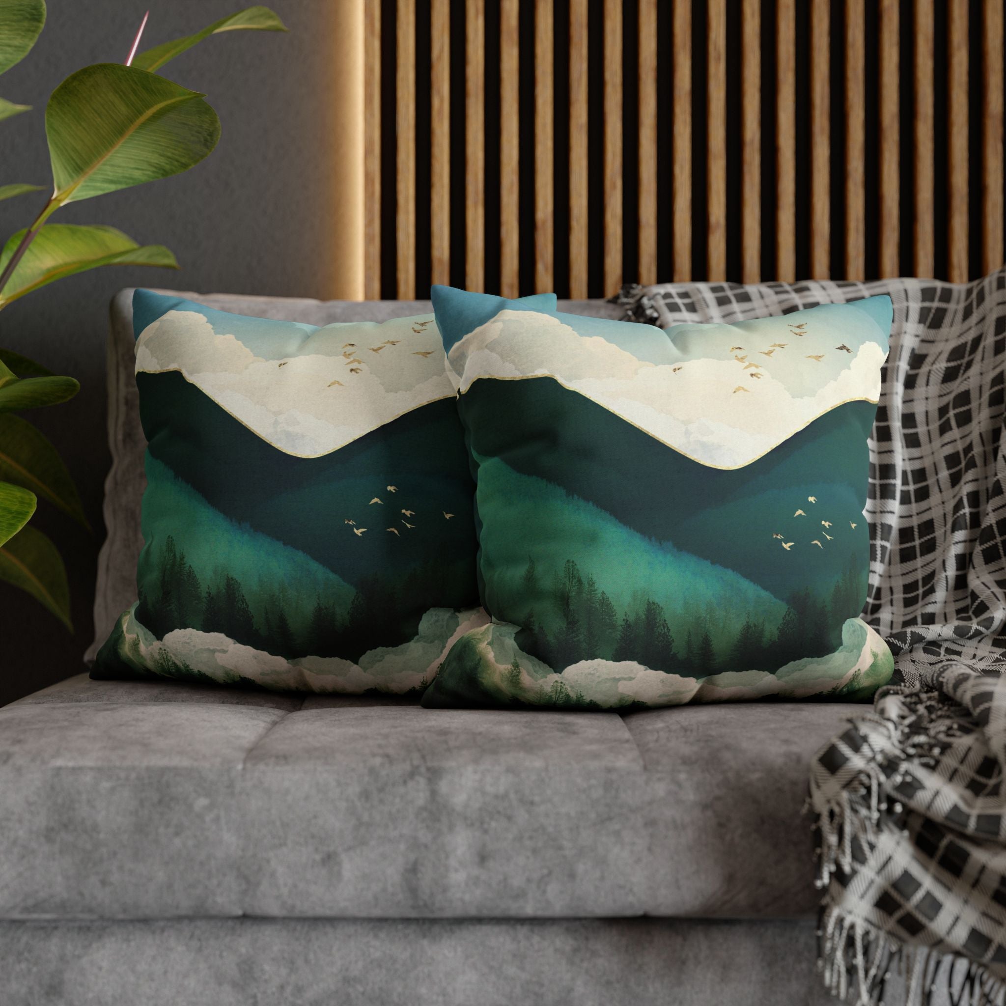 Emerald Hills - Decorative Pillow Cover