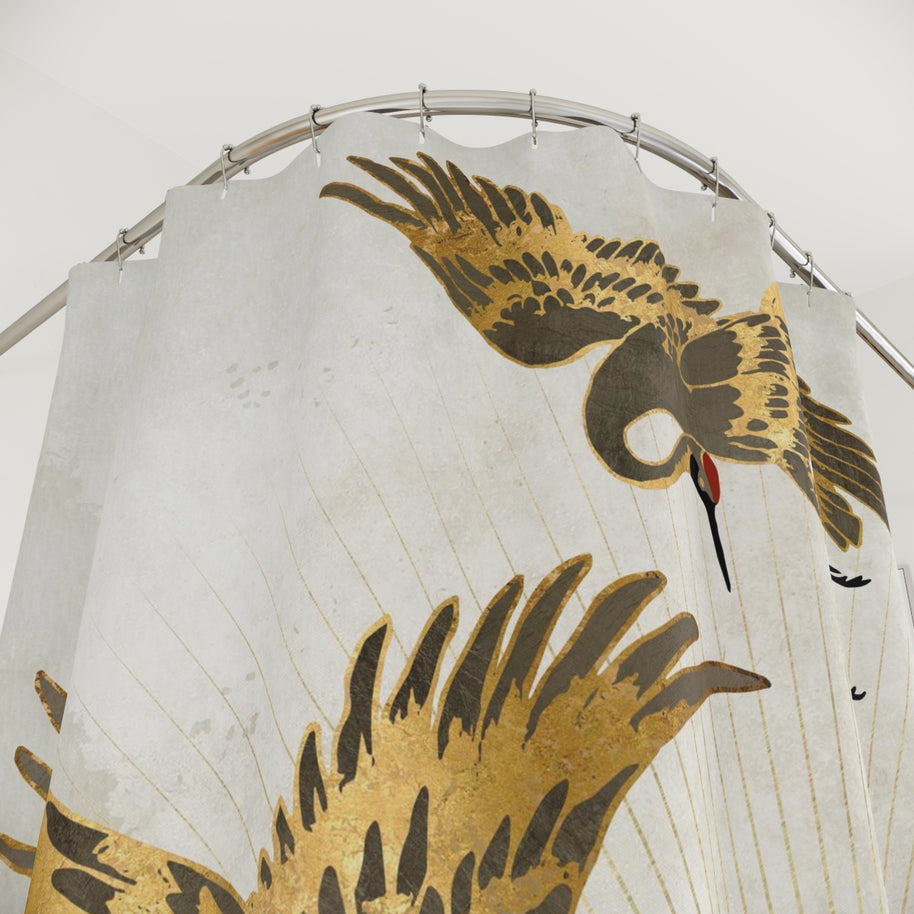 Elegant Flight II - Shower Curtain