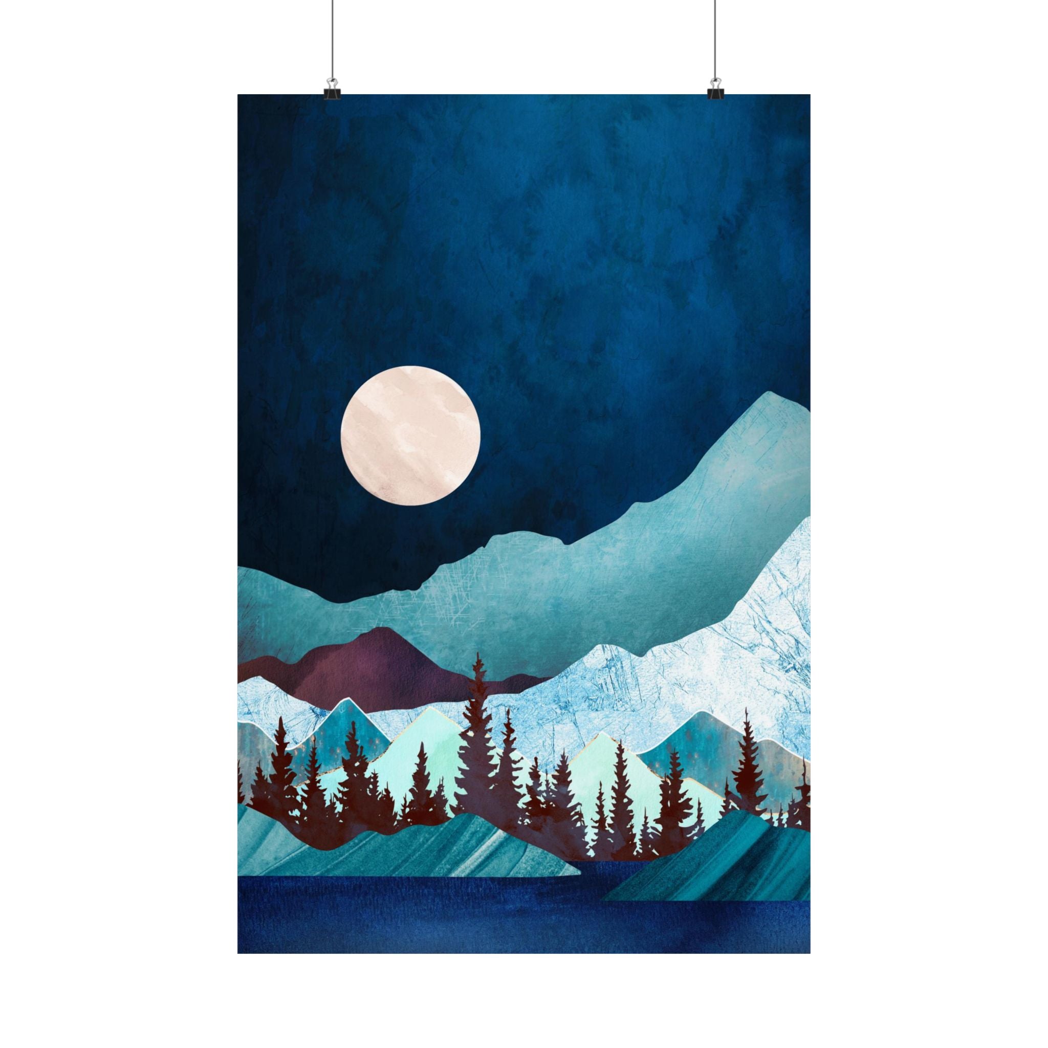 Moon Bay - Poster Print - No Frame