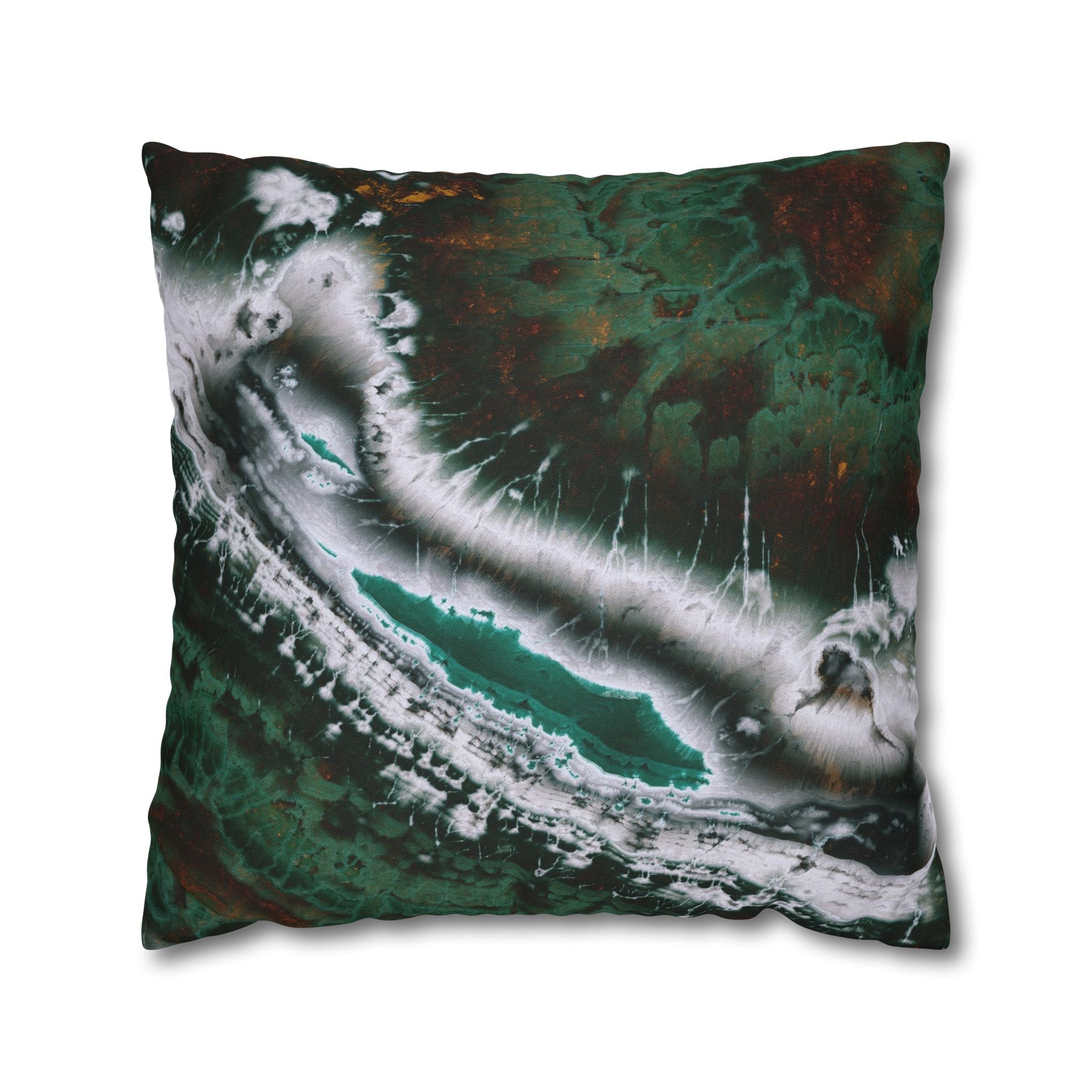Emarald Agate - Decorative Pillow Cover