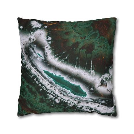 Emarald Agate - Decorative Pillow Cover