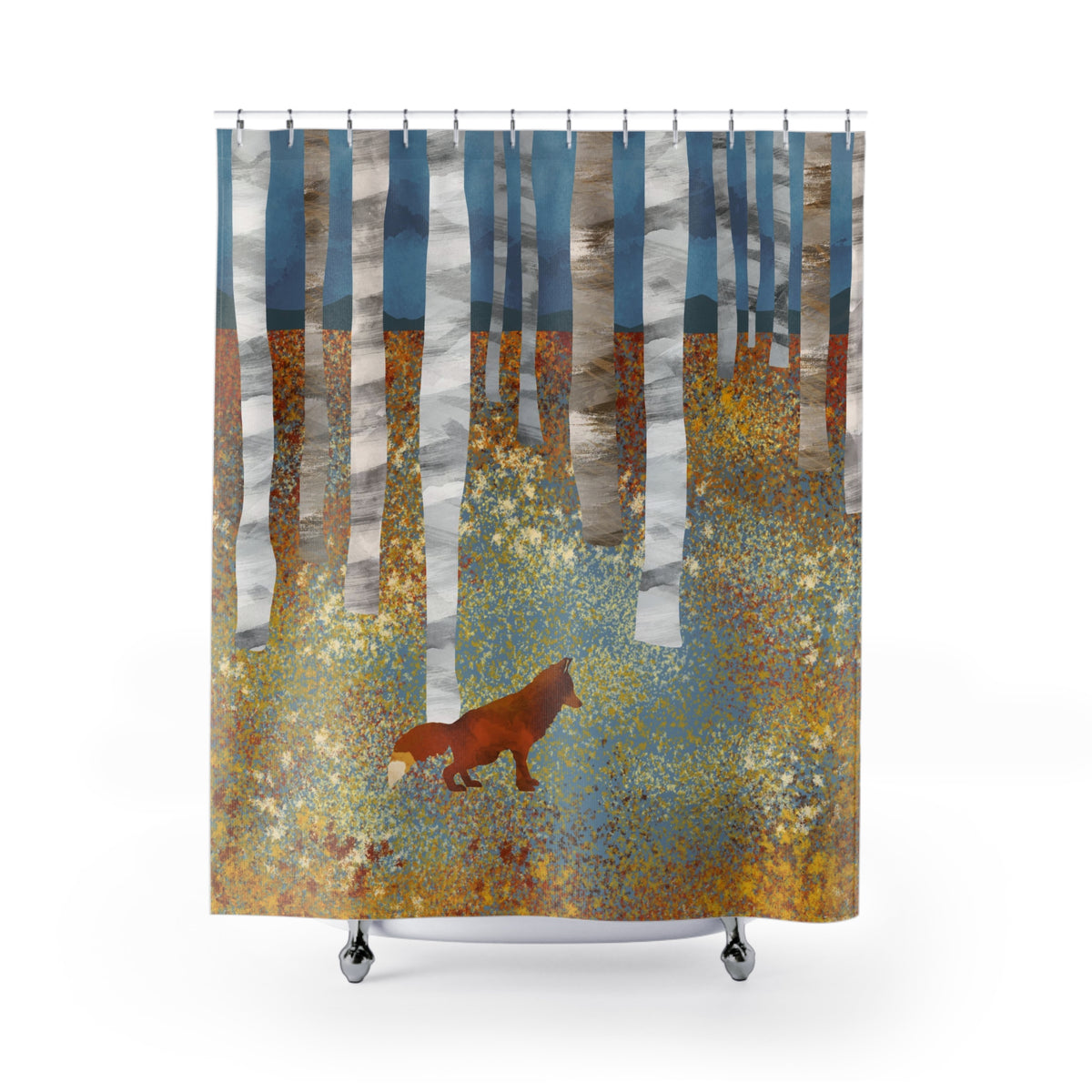 Autumn Fox - Shower Curtain