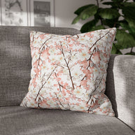 Botanical Blossoms with White - Decorative Pillow Cover