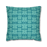 Teal and Mint Botanical - Decorative Pillow Cover