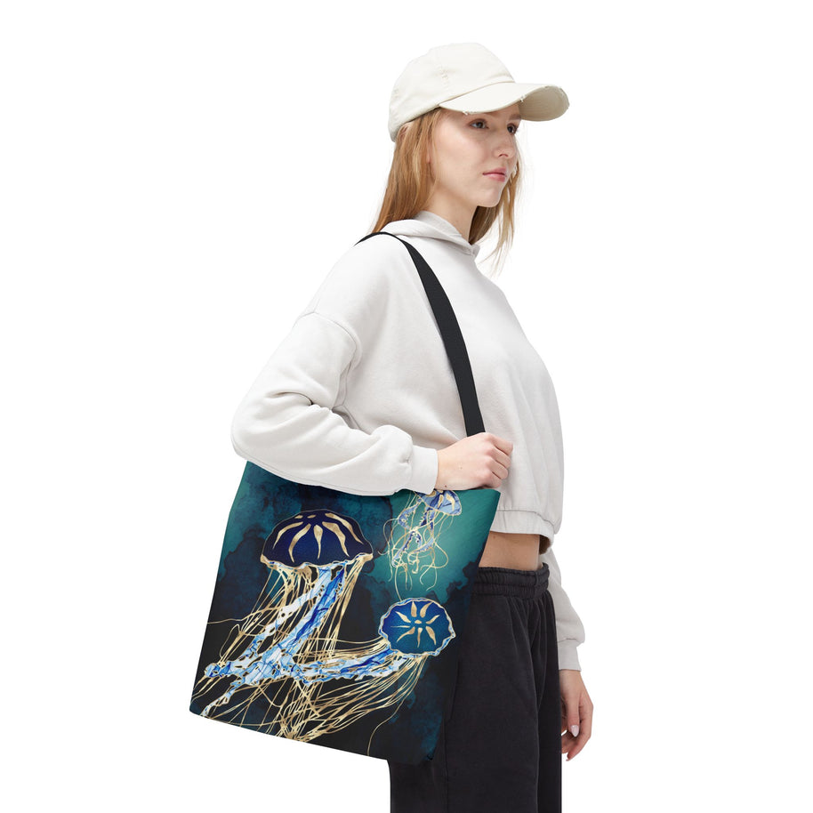 Metallic Jellyfish III - Tote Bag