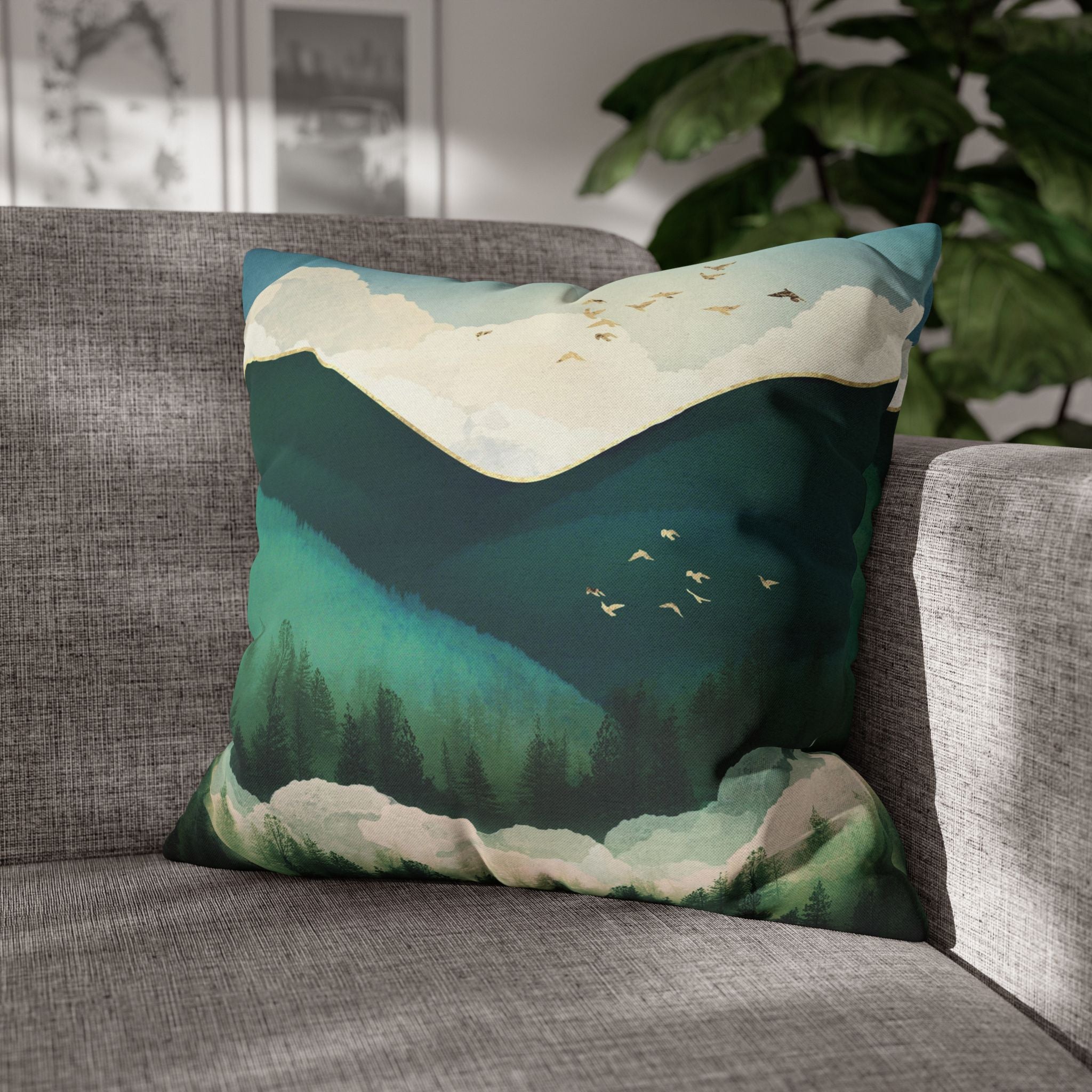 Emerald Hills - Decorative Pillow Cover